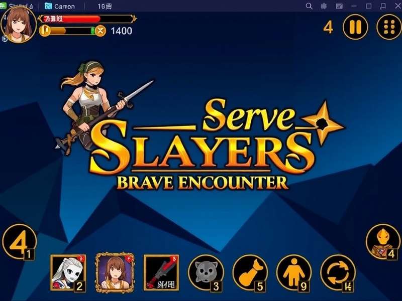 Serve Slayers Brave Encounter Character Selection Screen