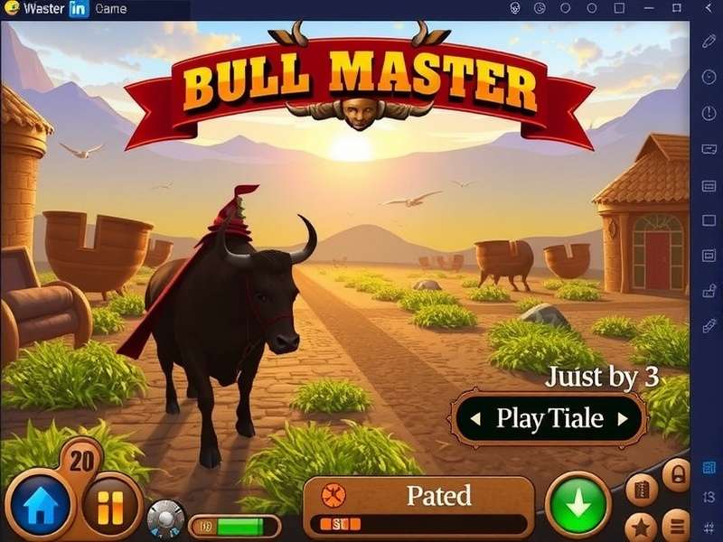 Bull Master Gameplay Screenshot