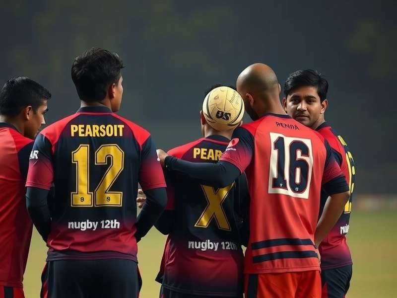 Early days of Rugby Aces Delhi training session