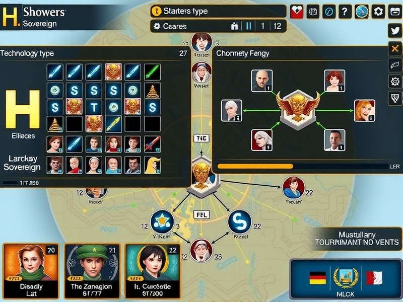 Showers Sovereign multiplayer alliance interface