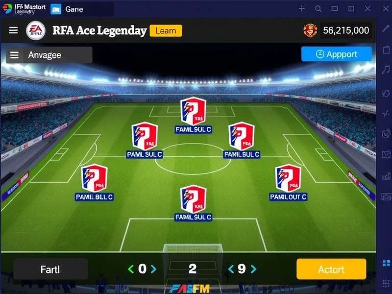 RR FIFA Ace Legendary strategy formation