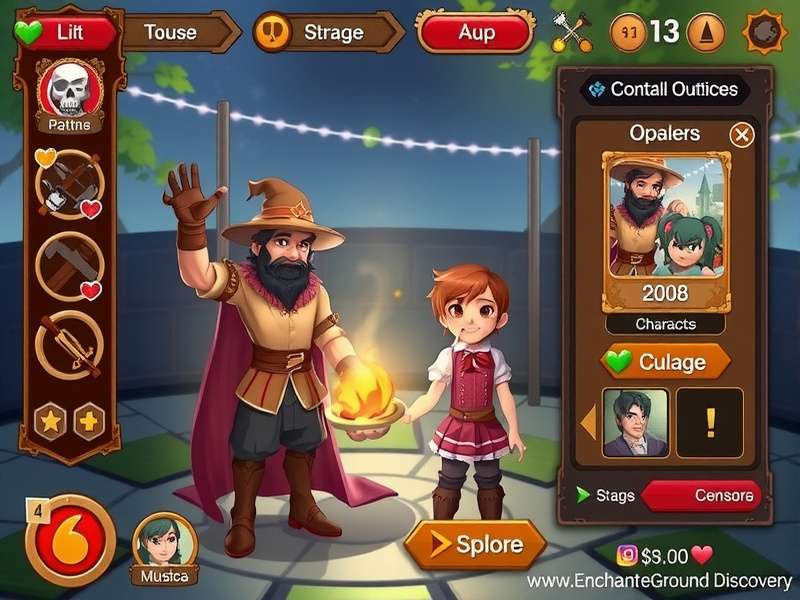 Enchanted Ground Discovery Game Scene