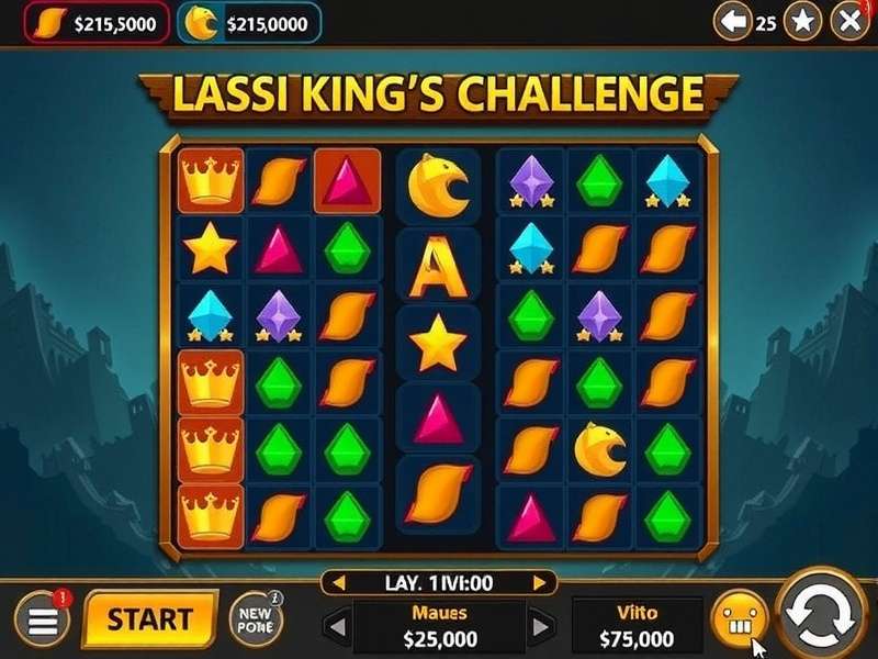 Lassi King S Challenge Strategy Interface