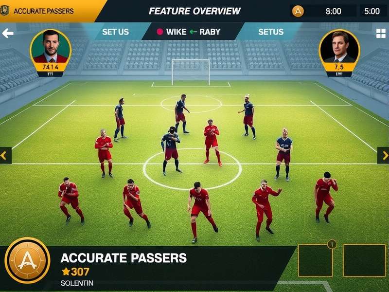 Accurate Passers strategic formation setup