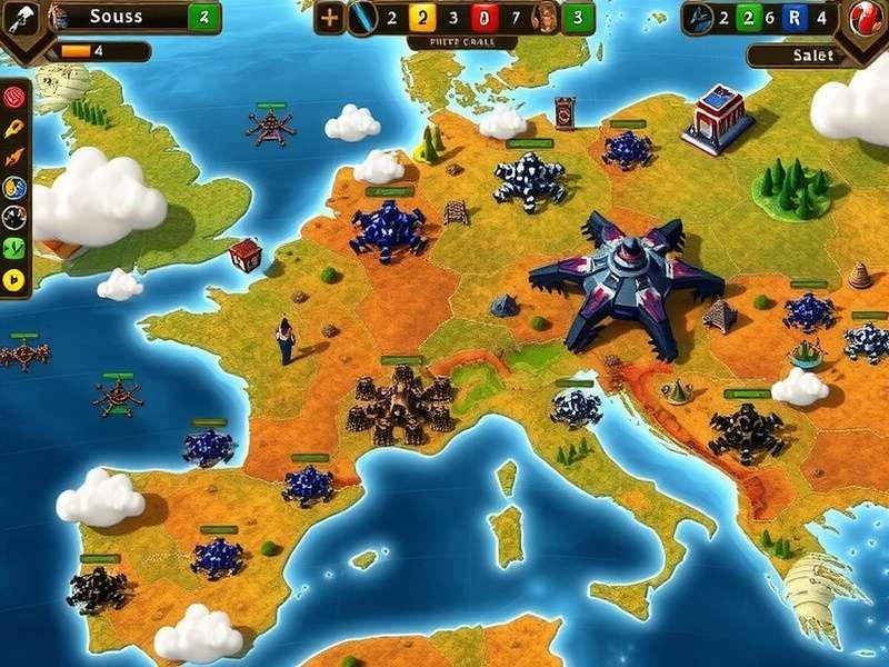 Dominator Conquest battle scene with strategic formations