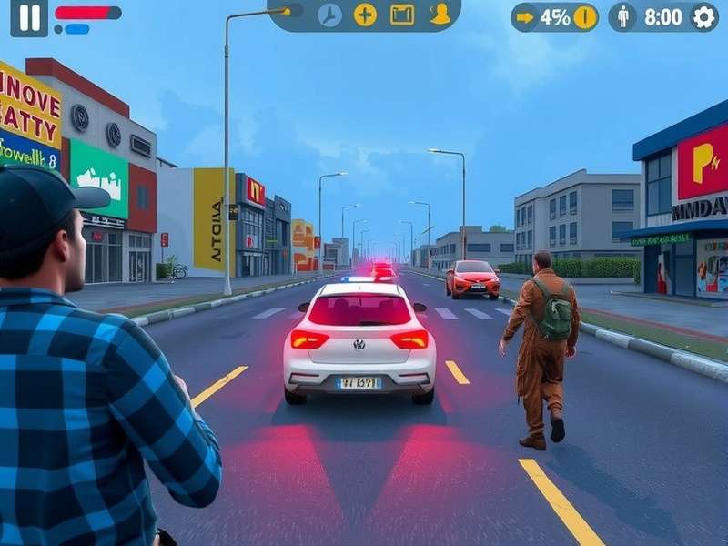 City Surge Mumbai gameplay showing urban environment