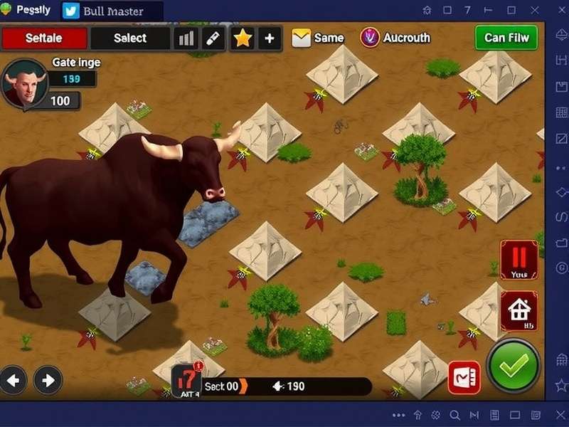 Bull Master Game Interface
