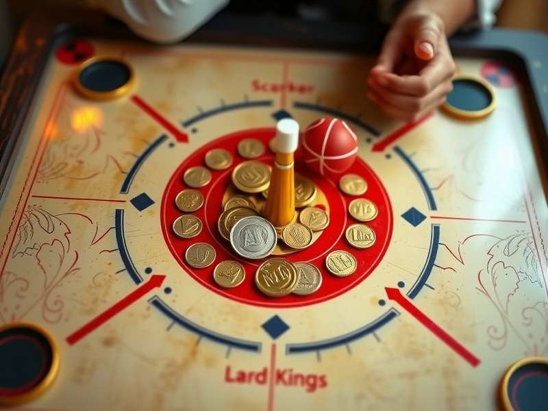 Carrom Warfare King shooting techniques demonstration
