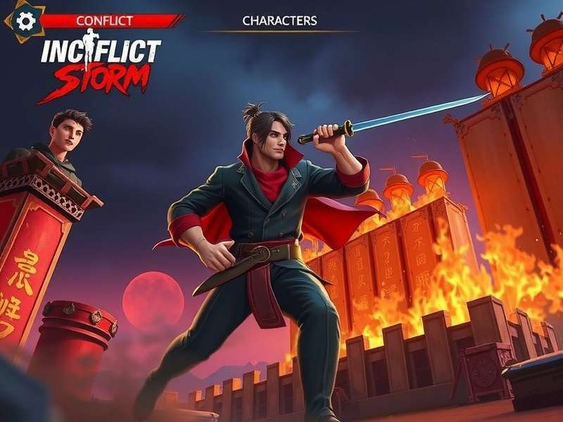 Conflict Inferno Storm gameplay screenshot showing character in action