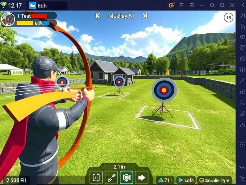 Elite Finisher Archery Ace different game modes interface