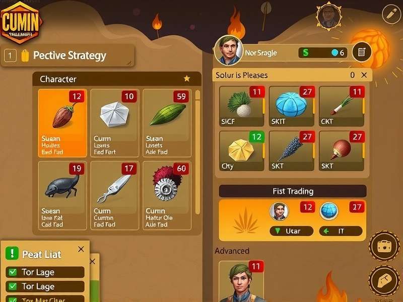 Cumin Trailblazers character selection screen