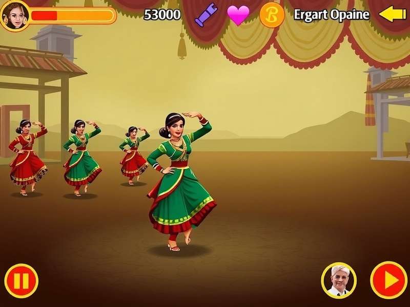 Jodhpur Dance Glory user interface and feature overview