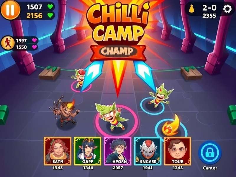 Chilli Burst Champ character abilities showcase