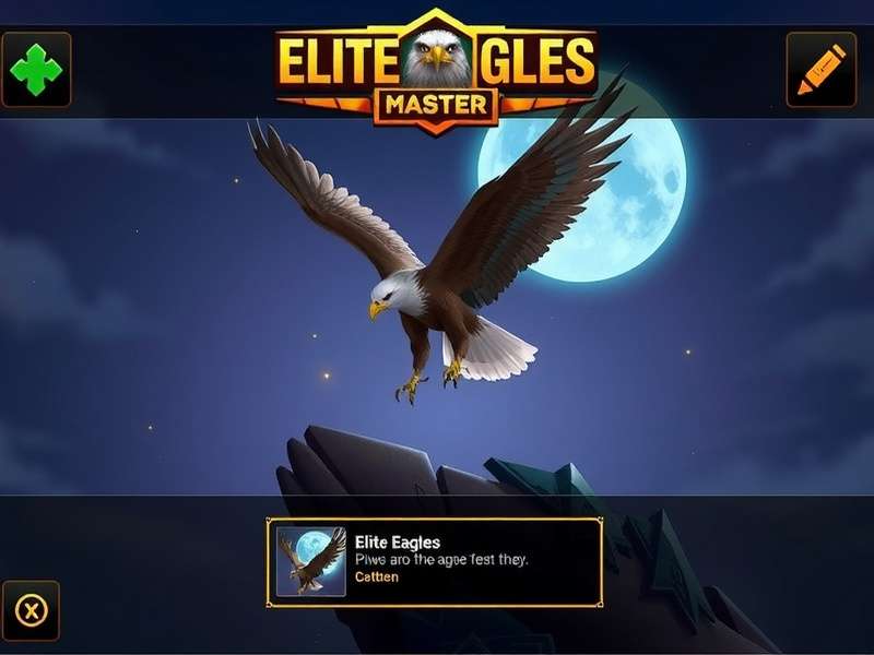 Elite Eagles Master Character Selection Screen