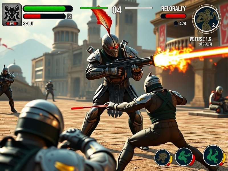 Predator Assault Gladiator character customization interface