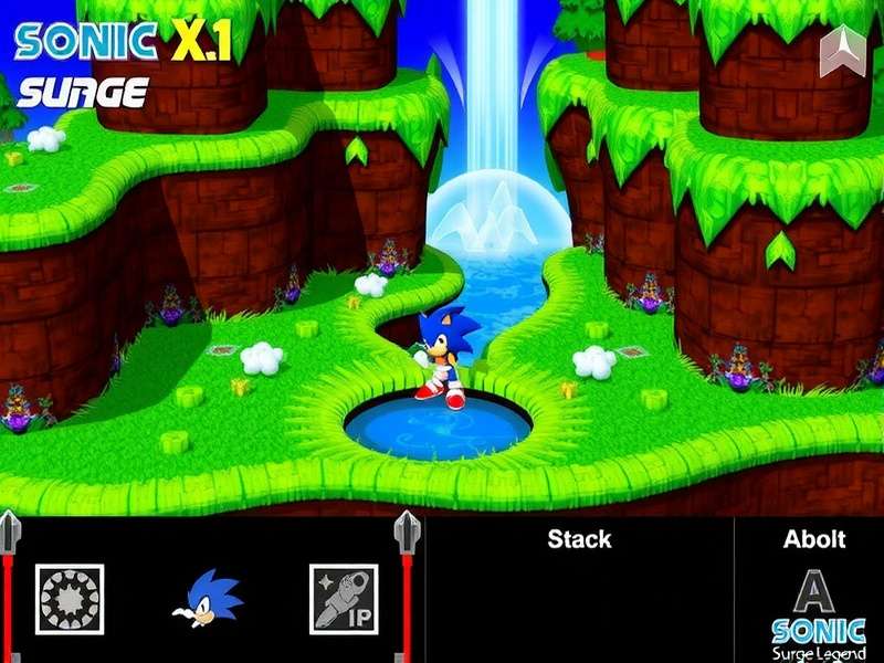 Sonic Surge Legend Gameplay Screenshot