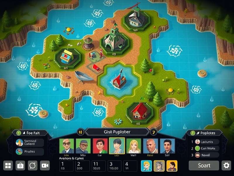 Inundation Invasion strategy interface showing water management