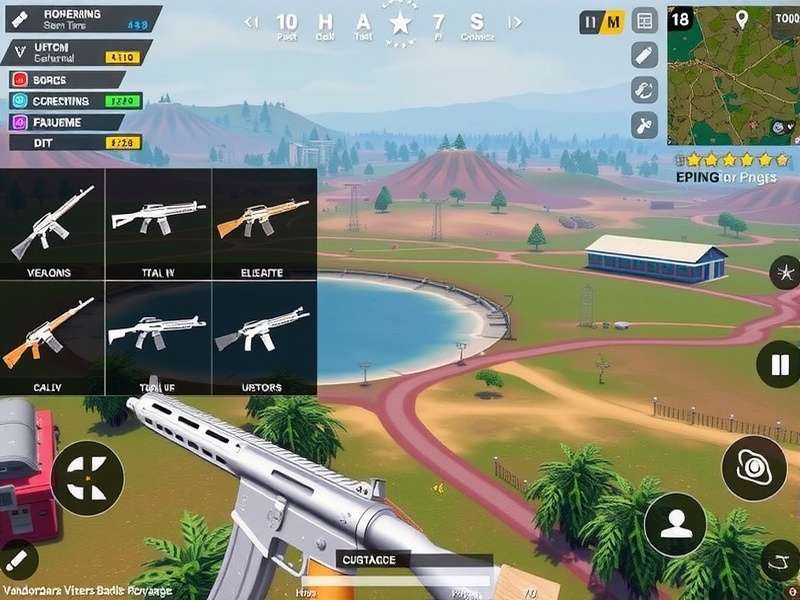 Vadodara Vipers Battle Royale character selection screen