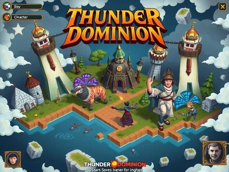 Thunder Dominion map strategy illustration
