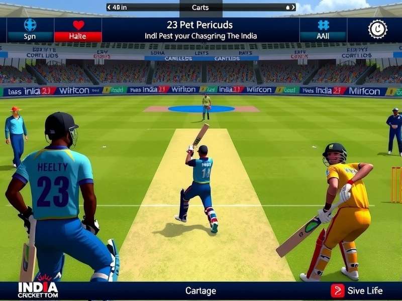 India Cricket Phenom community event with players and developers