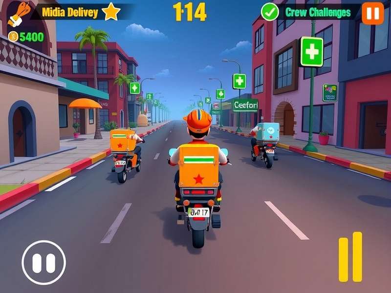 Delivery Dash Legend vehicle selection screen with different Indian delivery vehicles