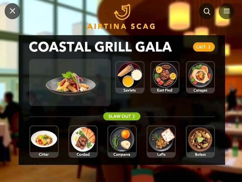 Coastal Grill Gala cultural impact infographic