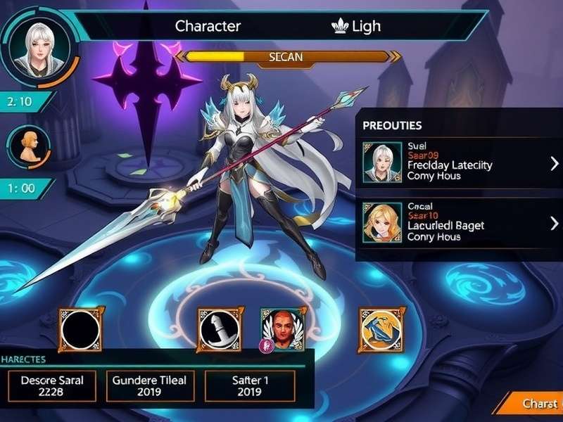 Chai Victory Vanguard character selection screen