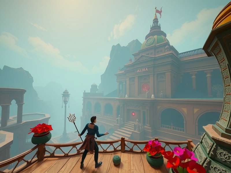 Gameplay screenshot showing puzzle mechanics in Kali Ma Mystical VR