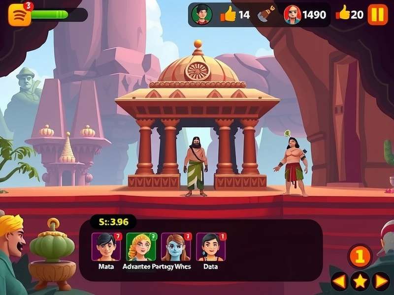 Advanced gameplay strategy illustration for Naan Adventure Quest