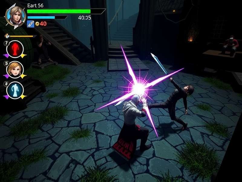 Squall Hammer Crusader gameplay screenshot showing combat mechanics