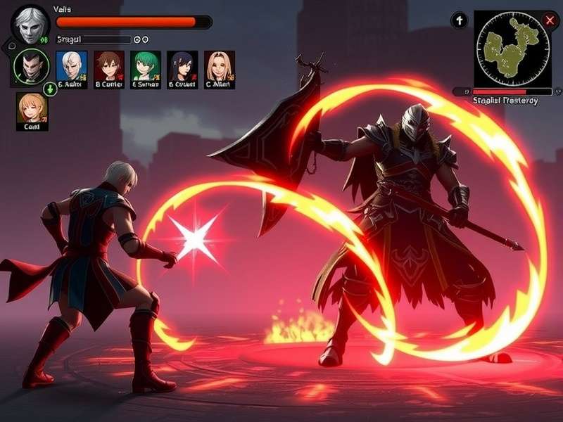 Character roster from Squall Hammer Crusader