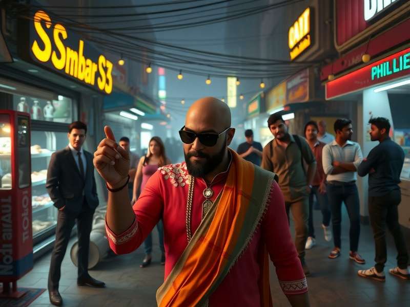 Chilli Fury Kingpin character lineup showing Raj and supporting characters