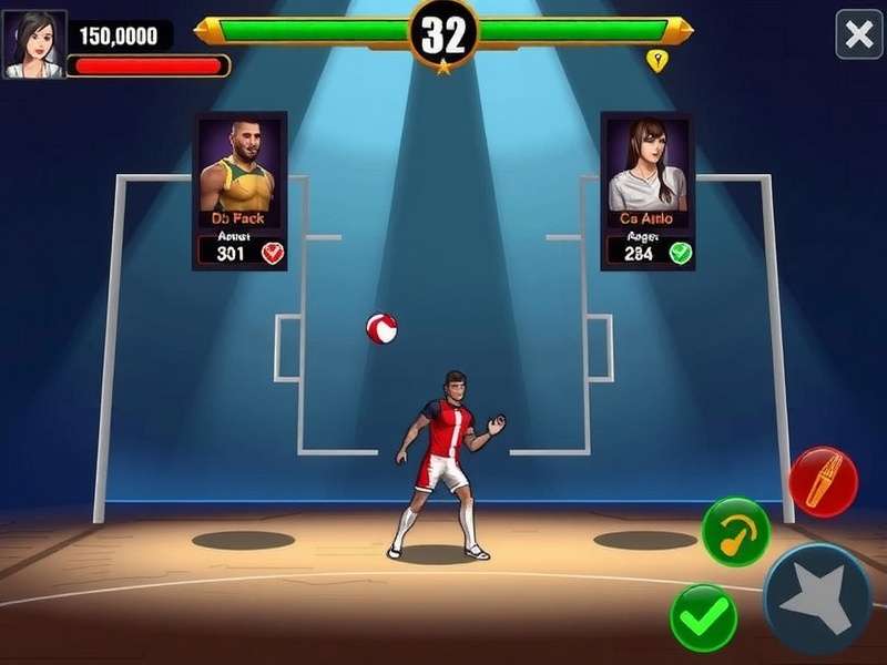 Volley Gladiator Extreme Hero gameplay screenshot