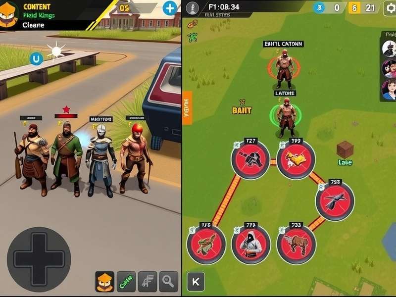 Character lineup from Chandigarh Field Kings showing diverse designs