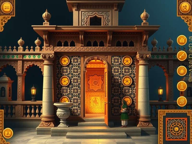 Ancient Haveli Puzzle narrative elements and character interactions