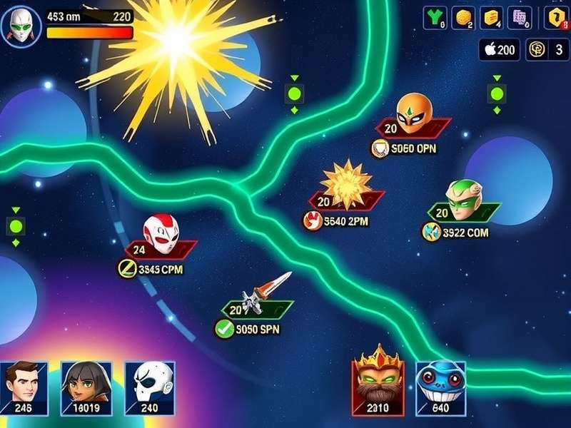 Cosmic Duel Dominators character roster showing different commanders