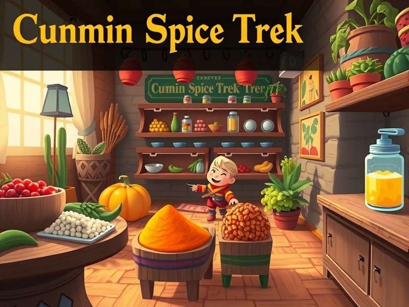 Cumin Spice Trek puzzle solving interface