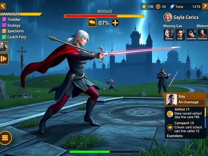 Rainstorm Ruler Trailblazer battle scene showing tactical combat