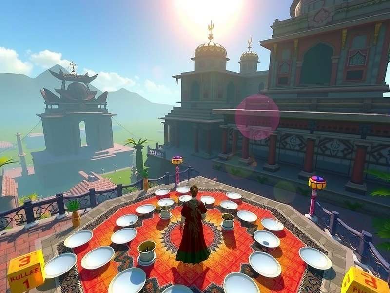 Character interaction scene from Kali Ma Mystical VR