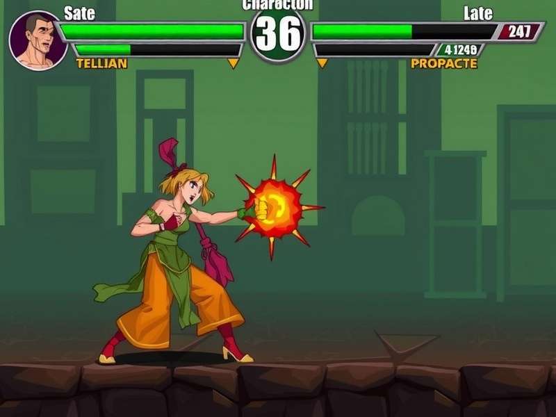 Pepper Puncher Showdown character selection screen