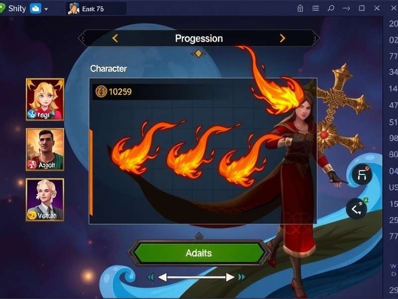 Spicy Storm Dominion gameplay screenshot showing character selection