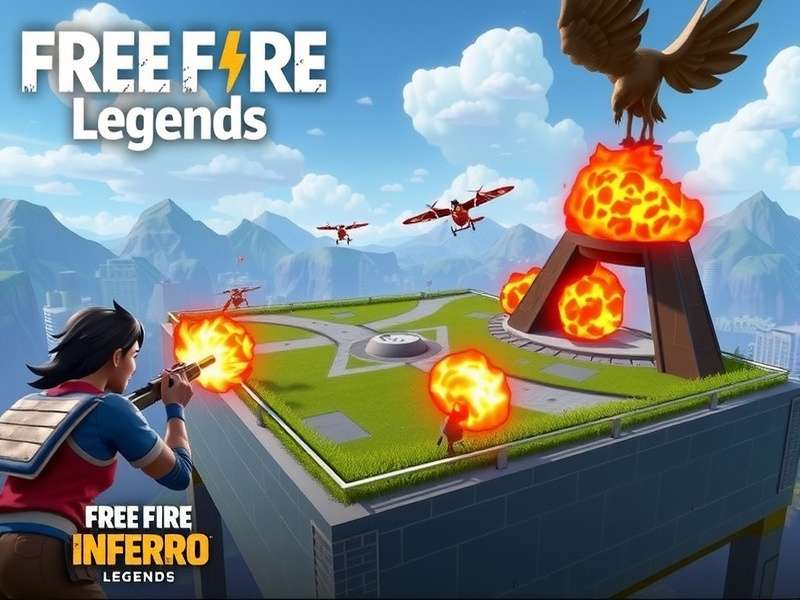 Free Fire Inferno Legends map strategy