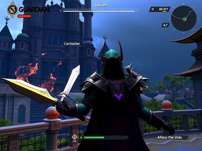 Guardian Warlock Fennel Combat Scene