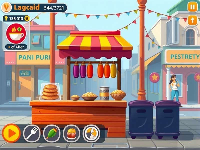 Advanced Pani Puri Paradise stall layout strategy