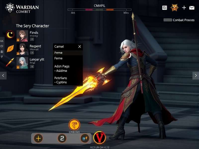 Guardian Warlock Fennel Game Interface