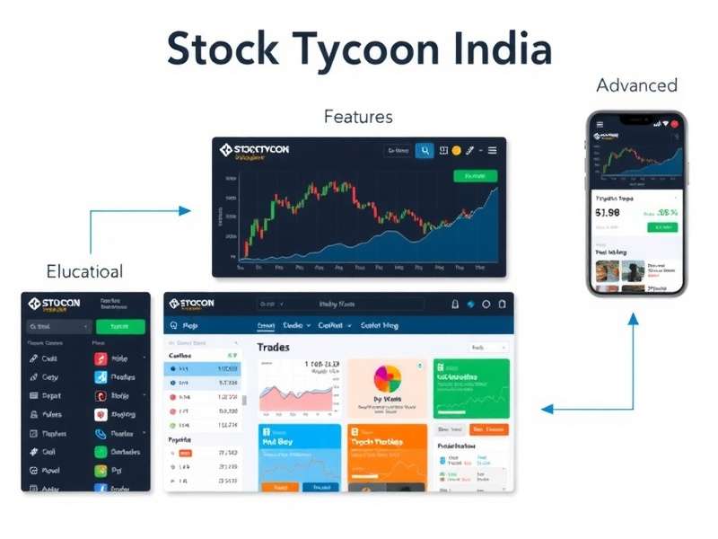 Educational resources within Stock Tycoon India Pro showing tutorial interface