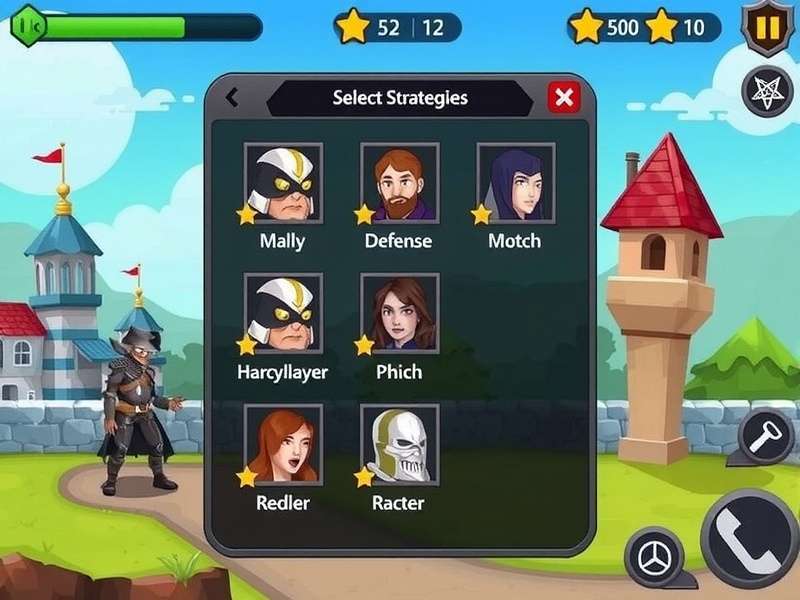 Candolim Defenders Super Pro character selection screen