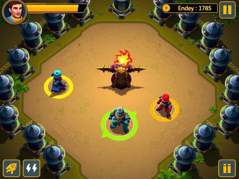 Supreme Defender strategy visualization showing optimal tower placement