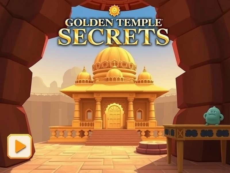 Golden Temple Secrets Game Main Screen