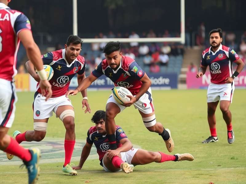 International player of Delhi Daredevils Rugby
